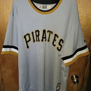 Pittsburgh pirates majestic jersey